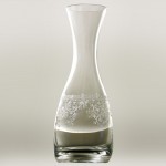 Lucca Etched Crystal Glass Decanter